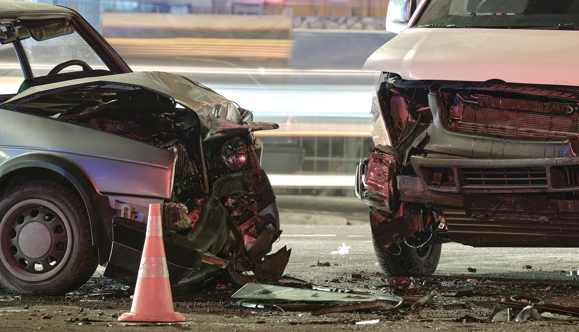 Accident assistance on a California roadway — LA Accident Firm service areas across LA and the San Fernando Valley